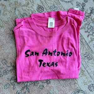 Gildan Bright Pink Graphic T-Shirt